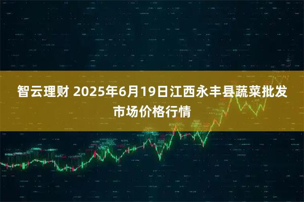 智云理财 2025年6月19日江西永丰县蔬菜批发市场价格行情