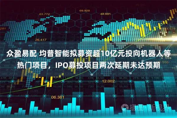 众盈易配 均普智能拟募资超10亿元投向机器人等热门项目，IPO募投项目两次延期未达预期